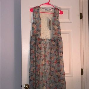 Floor length kimono NWT